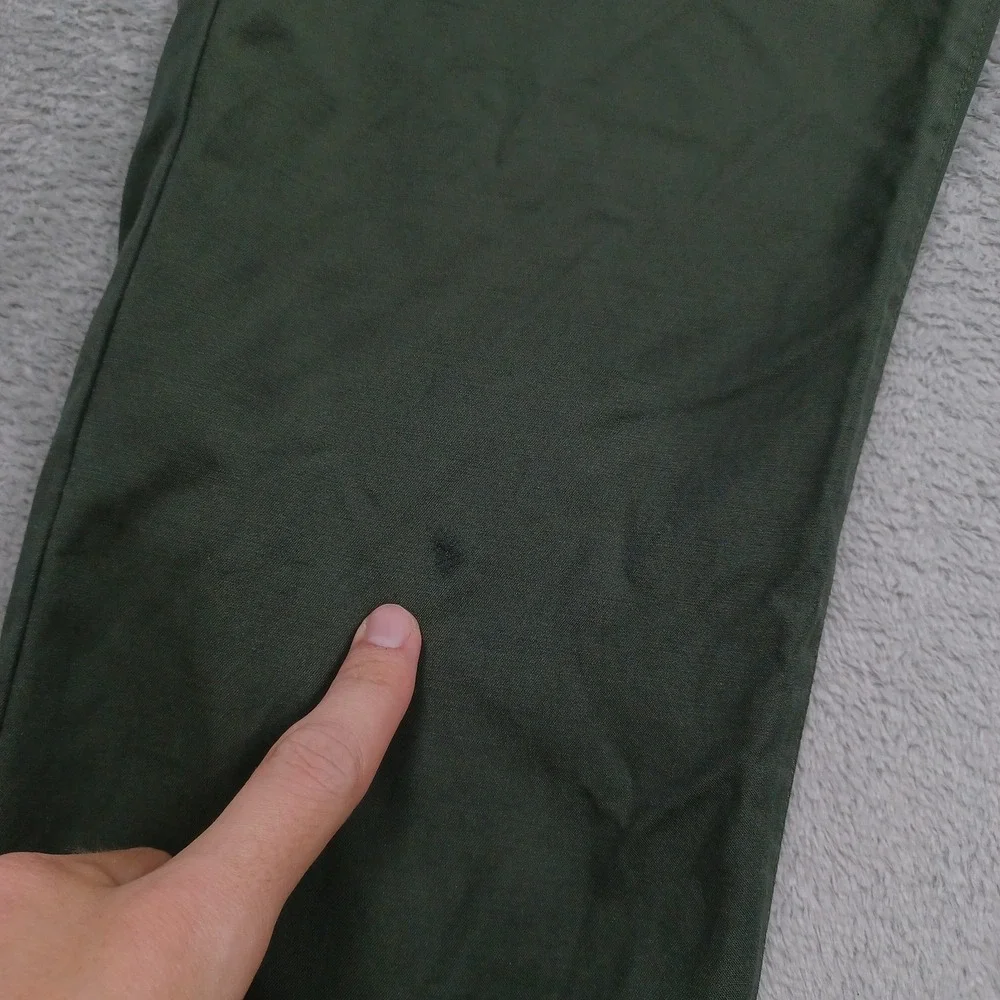 Lululemon Pants Mens 32 Green Straight Pockets Preppy Casual Logo